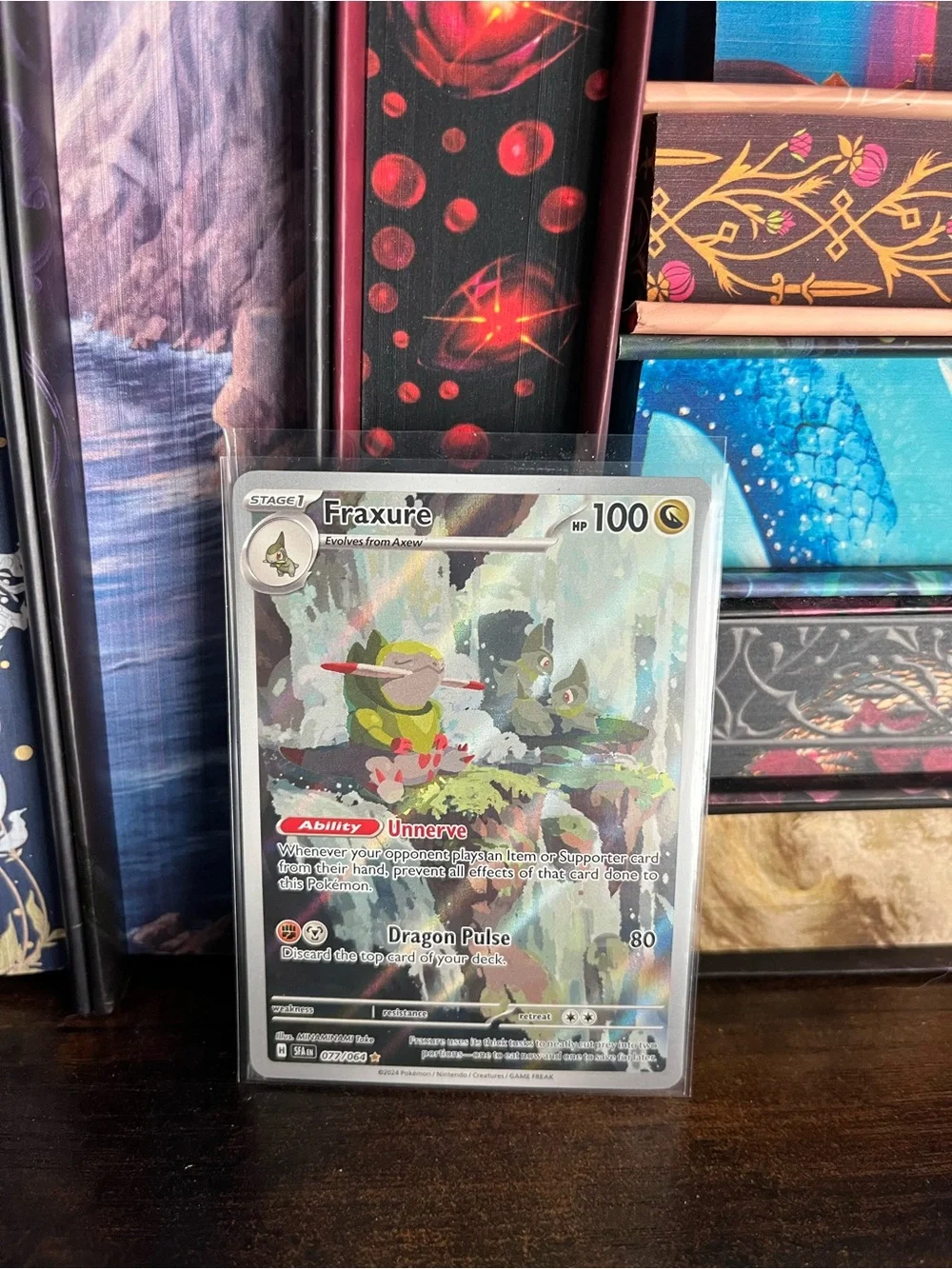 Fraxture Pokemon Shrouded Fable Illustration Rare 087/064